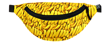 Сумка на пояс "Бананы"