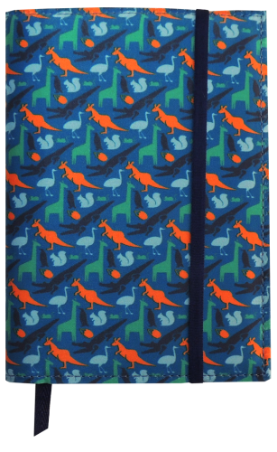 Блокнот в текстильной обложке "Животные"